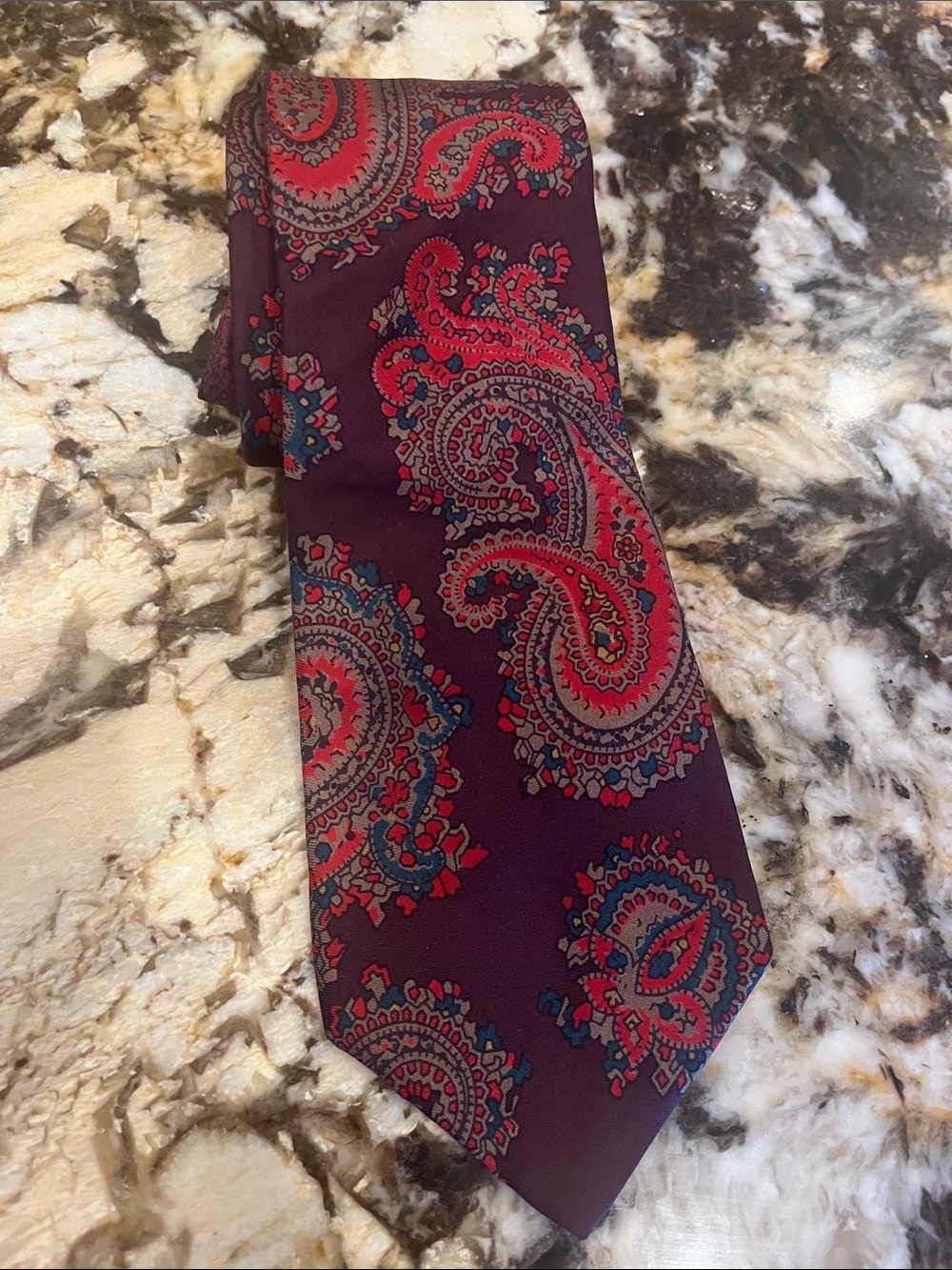 Burberry London vintage silk tie
